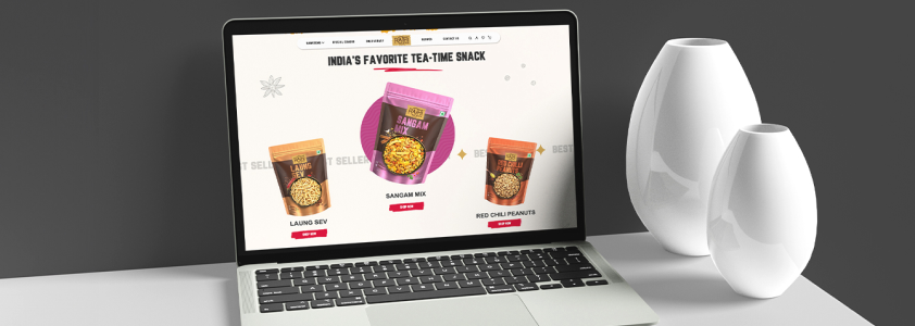 Ecommerce Website Development Food Products